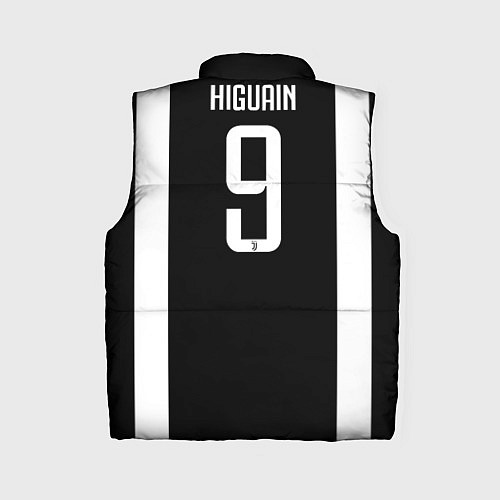 Женский жилет Juventus FC: Higuain Home 17/18 / 3D-Светло-серый – фото 2