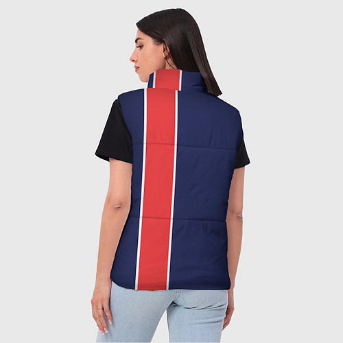 Женский жилет FC PSG: Original / 3D-Черный – фото 4