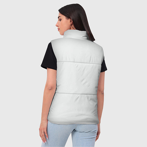 Женский жилет David Bowie: Grumpy cat / 3D-Черный – фото 4