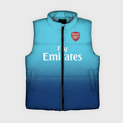 Женский жилет Arsenal FC: Blue Away 17/18, цвет: 3D-светло-серый