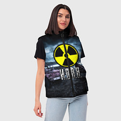 Женский жилет S.T.A.L.K.E.R: Иван, цвет: 3D-черный — фото 2