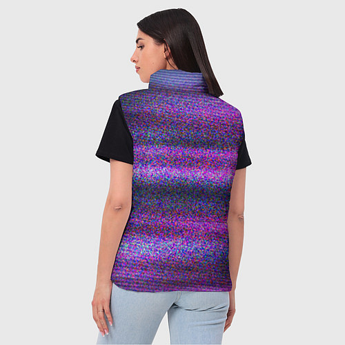 Женский жилет Lil Peep: Glitch / 3D-Черный – фото 4