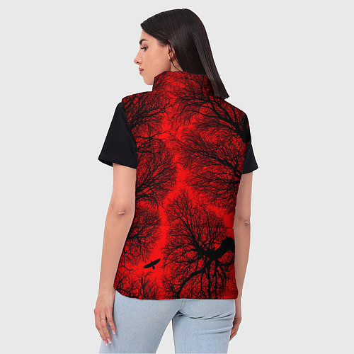 Женский жилет Dead by Daylight / 3D-Красный – фото 4