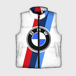 Женский жилет BMW M: White Sport, цвет: 3D-черный