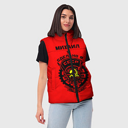 Женский жилет Михаил: сделано в СССР, цвет: 3D-черный — фото 2