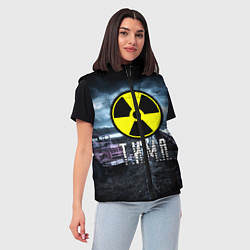 Женский жилет S.T.A.L.K.E.R: Тима, цвет: 3D-красный — фото 2