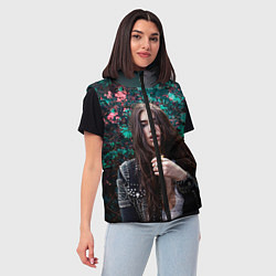 Женский жилет Dua Lipa: Floral, цвет: 3D-красный — фото 2