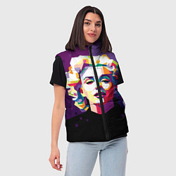 Женский жилет Marilyn Monroe, цвет: 3D-черный — фото 2