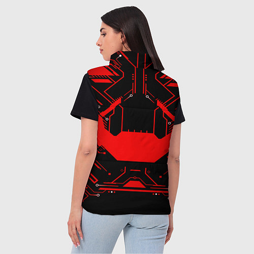 Женский жилет CS:GO - Александр / 3D-Черный – фото 4