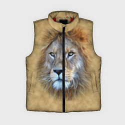 Женский жилет Песчаный лев, цвет: 3D-красный