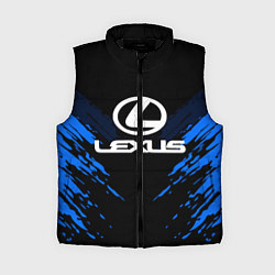 Женский жилет Lexus: Blue Anger, цвет: 3D-черный
