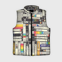 Женский жилет VHS-кассеты