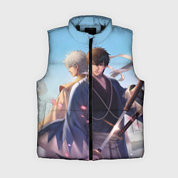 Женский жилет Gintama, цвет: 3D-черный