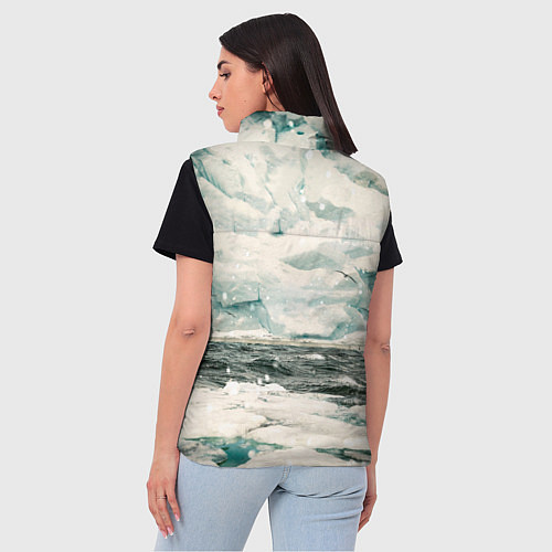 Женский жилет Грот: Ледокол Вега / 3D-Черный – фото 4