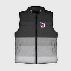 Женский жилет ФК Атлетико Мадрид: Серый стиль