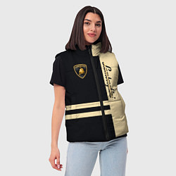 Женский жилет Lamborghini Sport, цвет: 3D-черный — фото 2