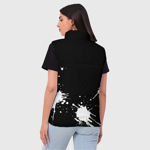 Женский жилет Группа OOMPH! / 3D-Черный – фото 4