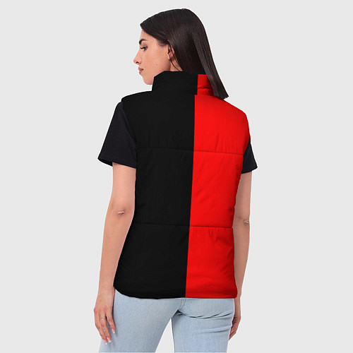 Женский жилет СССР: Red Collection / 3D-Черный – фото 4