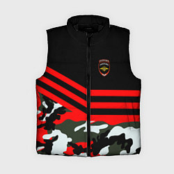 Женский жилет Полиция: Камуфляж, цвет: 3D-черный