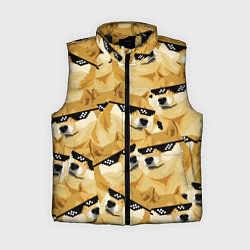 Женский жилет Doge: Deal with it