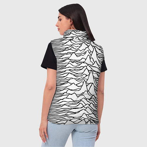 Женский жилет White Pleasures / 3D-Черный – фото 4