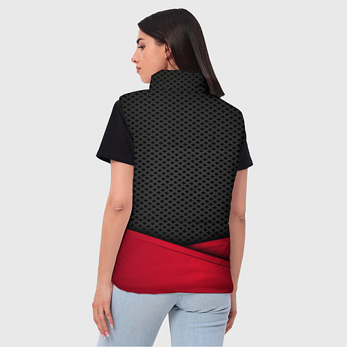 Женский жилет Mazda: Grey Carbon / 3D-Черный – фото 4