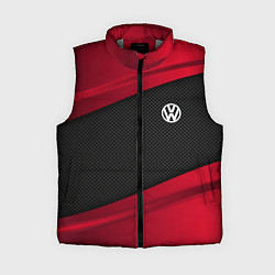 Женский жилет Volkswagen: Red Sport, цвет: 3D-светло-серый