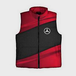 Женский жилет Mercedes Benz: Red Sport, цвет: 3D-красный