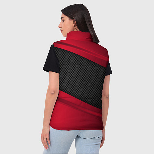 Женский жилет Jaguar: Red Sport / 3D-Красный – фото 4