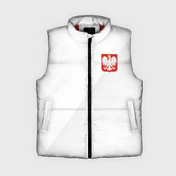Женский жилет Poland Team: Home WC-2018, цвет: 3D-красный
