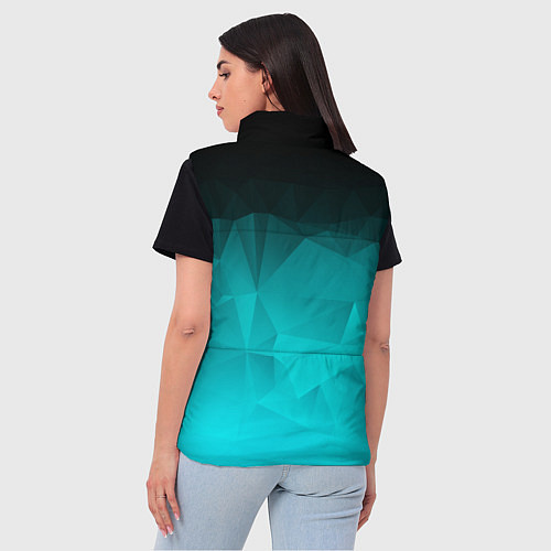 Женский жилет Detroit: Become Human / 3D-Черный – фото 4