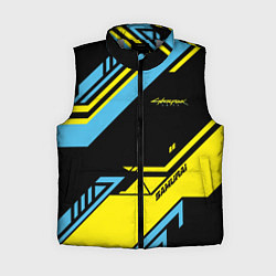 Женский жилет Cyberpunk 2077: Samurai, цвет: 3D-светло-серый