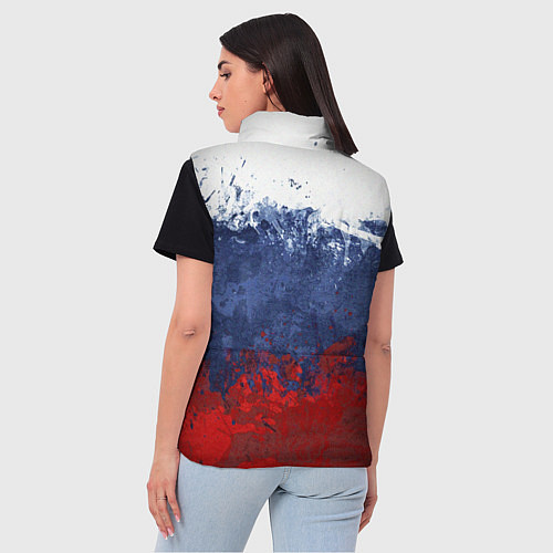 Женский жилет МВД / 3D-Черный – фото 4