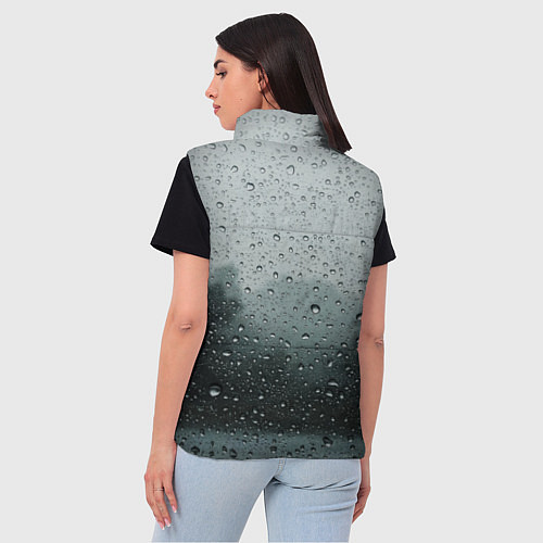 Женский жилет The Rain / 3D-Черный – фото 4