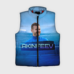 Женский жилет Akinfeev, цвет: 3D-красный
