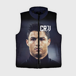 Женский жилет RONALDO CR7, цвет: 3D-черный