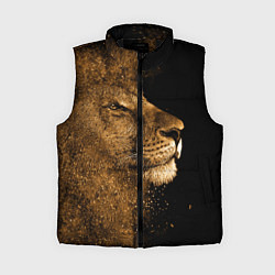 Женский жилет Песчаный лев