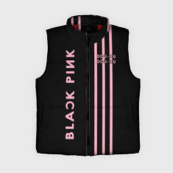Женский жилет Black Pink, цвет: 3D-красный