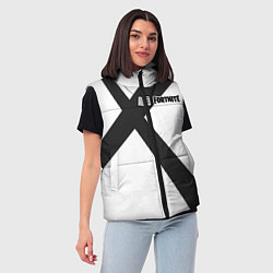 Женский жилет Fortnite: Гренадёр, цвет: 3D-черный — фото 2