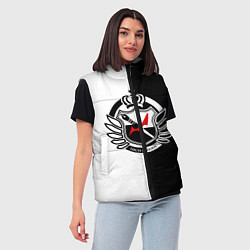 Женский жилет MONOKUMA SCHOOL, цвет: 3D-красный — фото 2