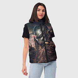 Женский жилет Merciless Predator, цвет: 3D-красный — фото 2