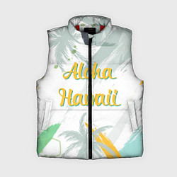Женский жилет Aloha Hawaii, цвет: 3D-красный