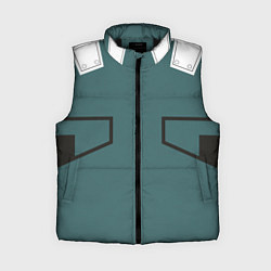 Женский жилет MHA IZUKU MIDORIYA, цвет: 3D-черный