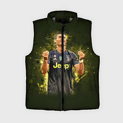 Женский жилет Ronaldo: Juve Sport, цвет: 3D-светло-серый