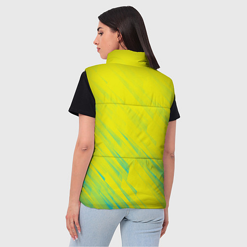 Женский жилет Cyberpunk 2077: Yellow / 3D-Черный – фото 4