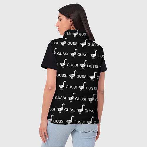Женский жилет GUSSI: Black Pattern / 3D-Черный – фото 4
