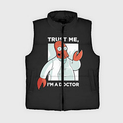 Женский жилет Zoidberg: Trust Me, цвет: 3D-черный