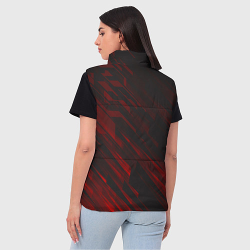 Женский жилет Cyberpunk 2077: Red Breaks / 3D-Черный – фото 4