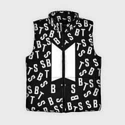 Женский жилет BTS: Black Style, цвет: 3D-черный