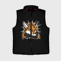 Женский жилет Лис уверен, цвет: 3D-красный